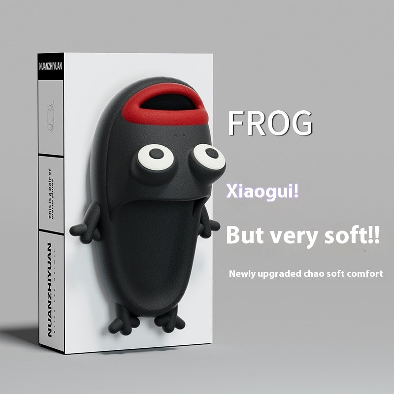 Funny Frog Slippers