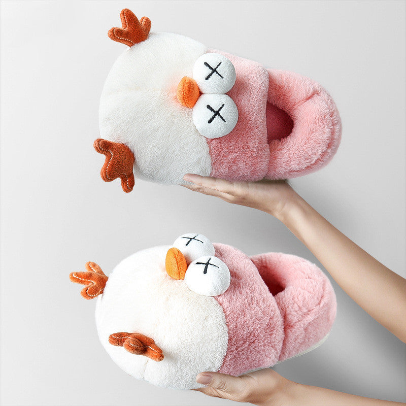 Asleep Birdy Slippers