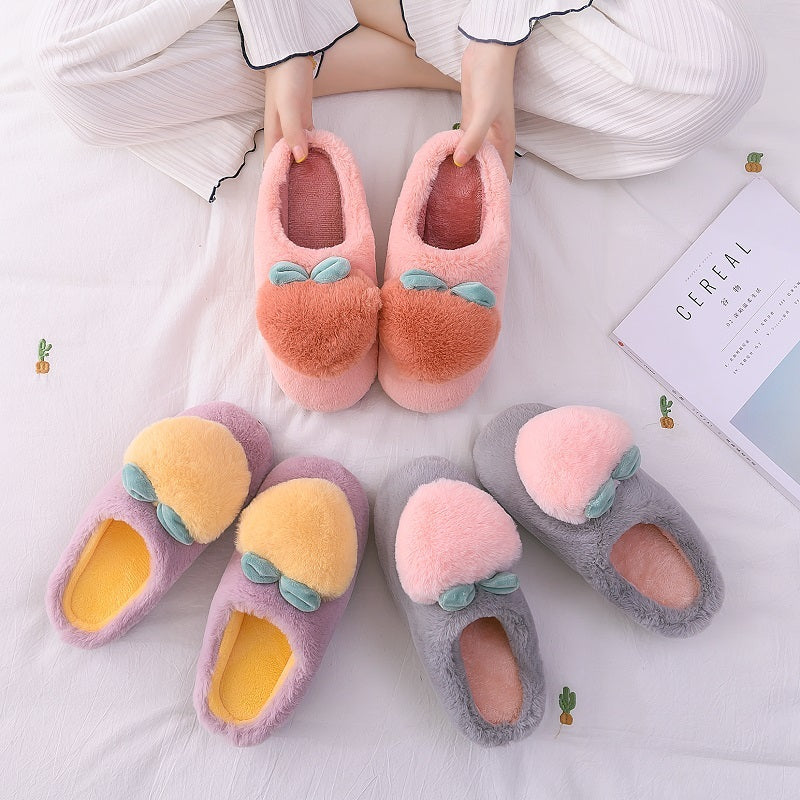 Peach Slippers