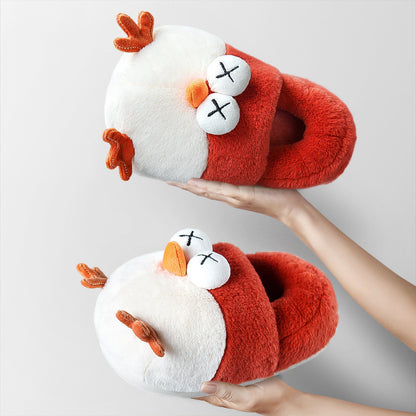 Asleep Birdy Slippers