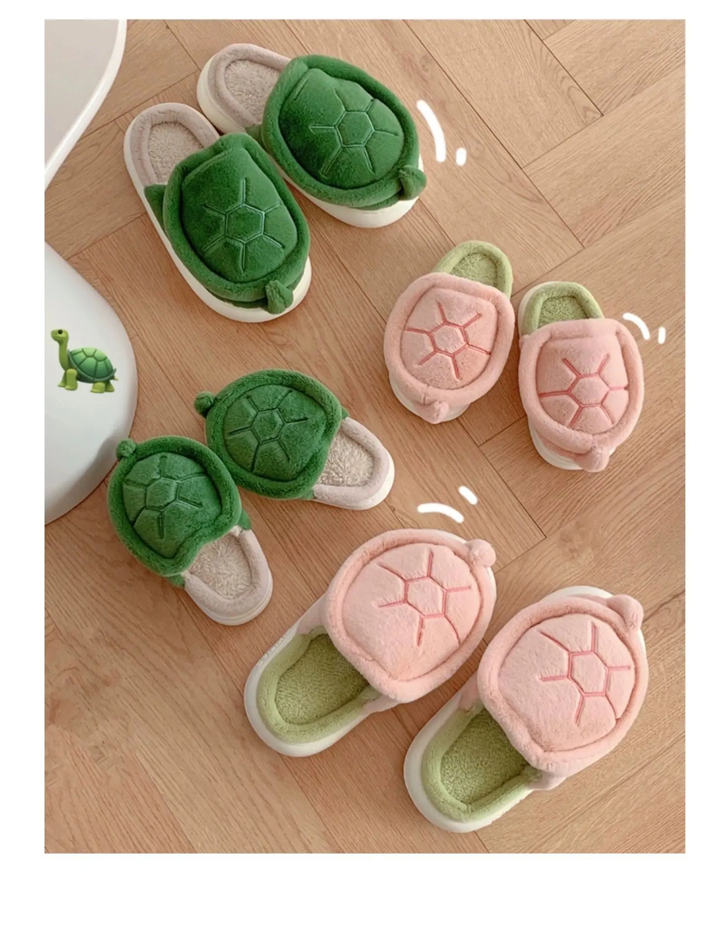 Cute Turtle Slippers
