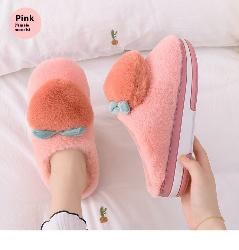 Peach Slippers