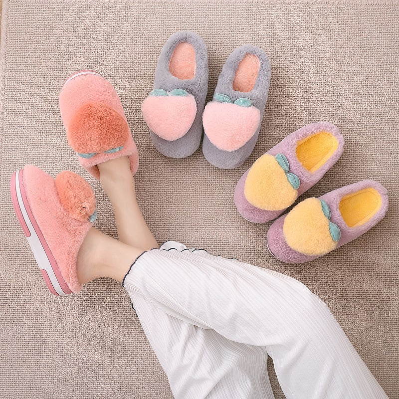 Peach Slippers