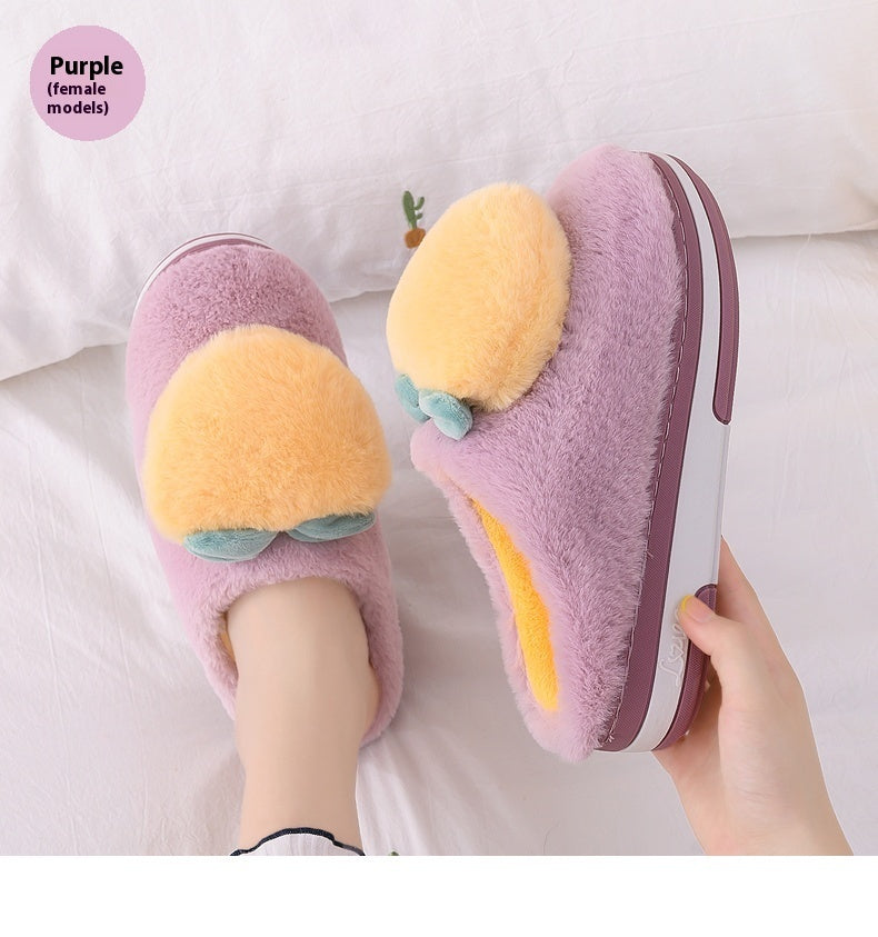 Peach Slippers