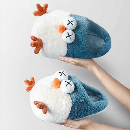 Asleep Birdy Slippers