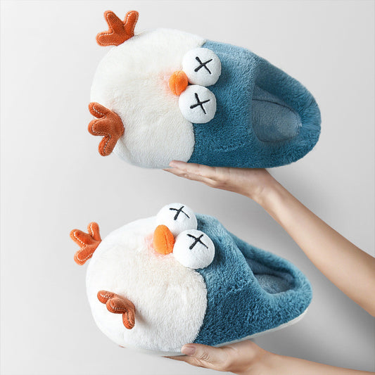 Asleep Birdy Slippers