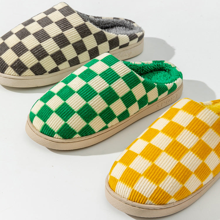 Chequer Slippers