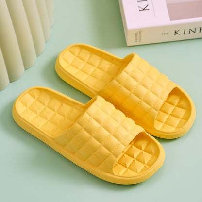 Non-Slip Square Slippers