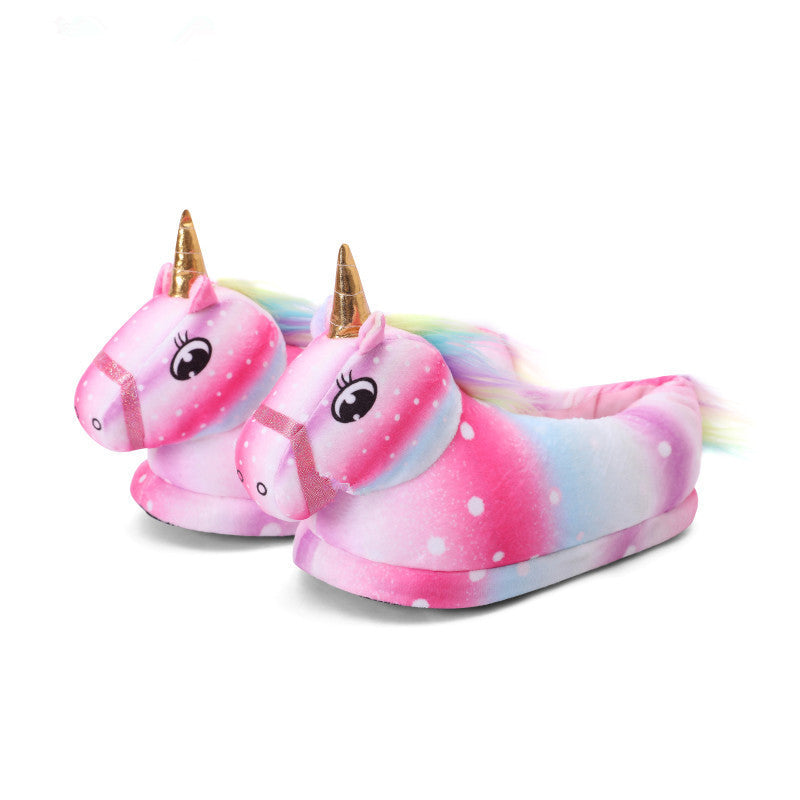 Baby girl unicorn on sale slippers