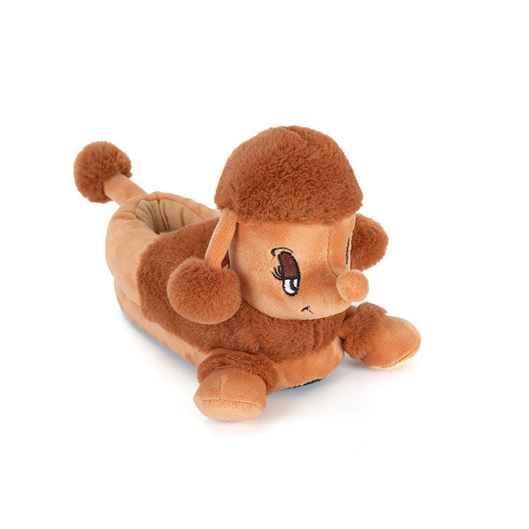 Cozy Poodle Shaped Slippers | Fun and Fluffy Dog Slippers – Slipper ...