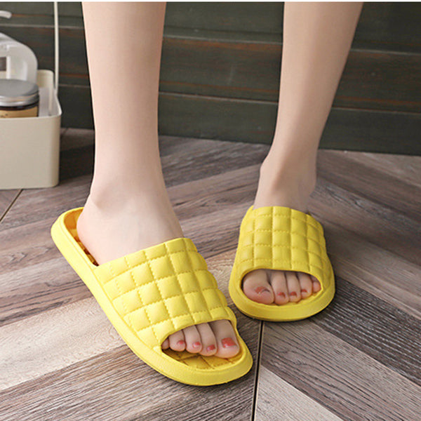 Non-Slip Square Slippers