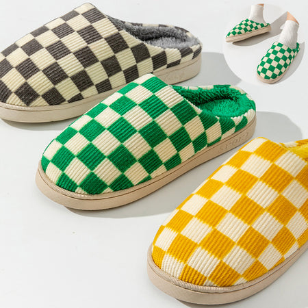 Chequer Slippers