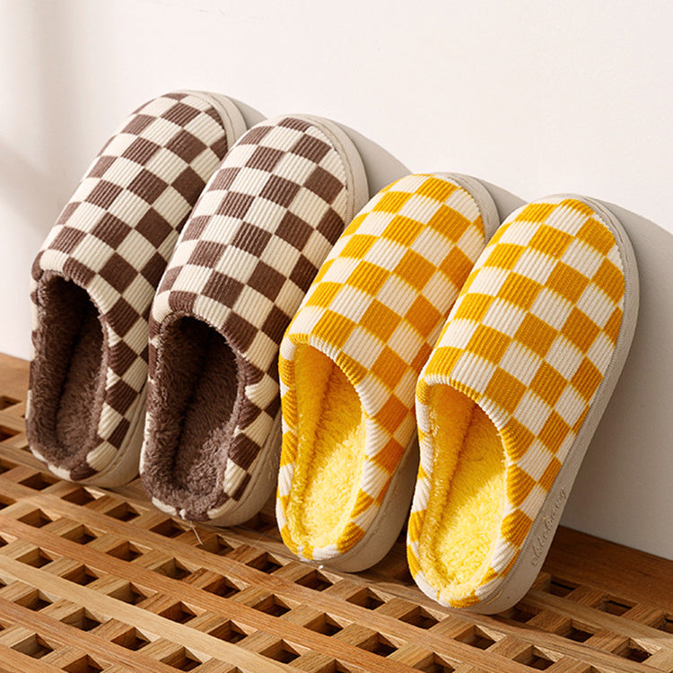 Chequer Slippers