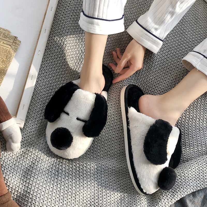 Sleepy Pup Slippers