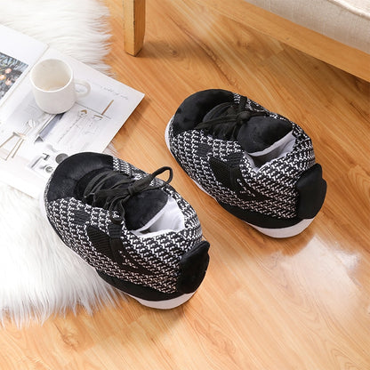 Black Sneaker Slippers