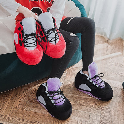 Black Sneaker Slippers