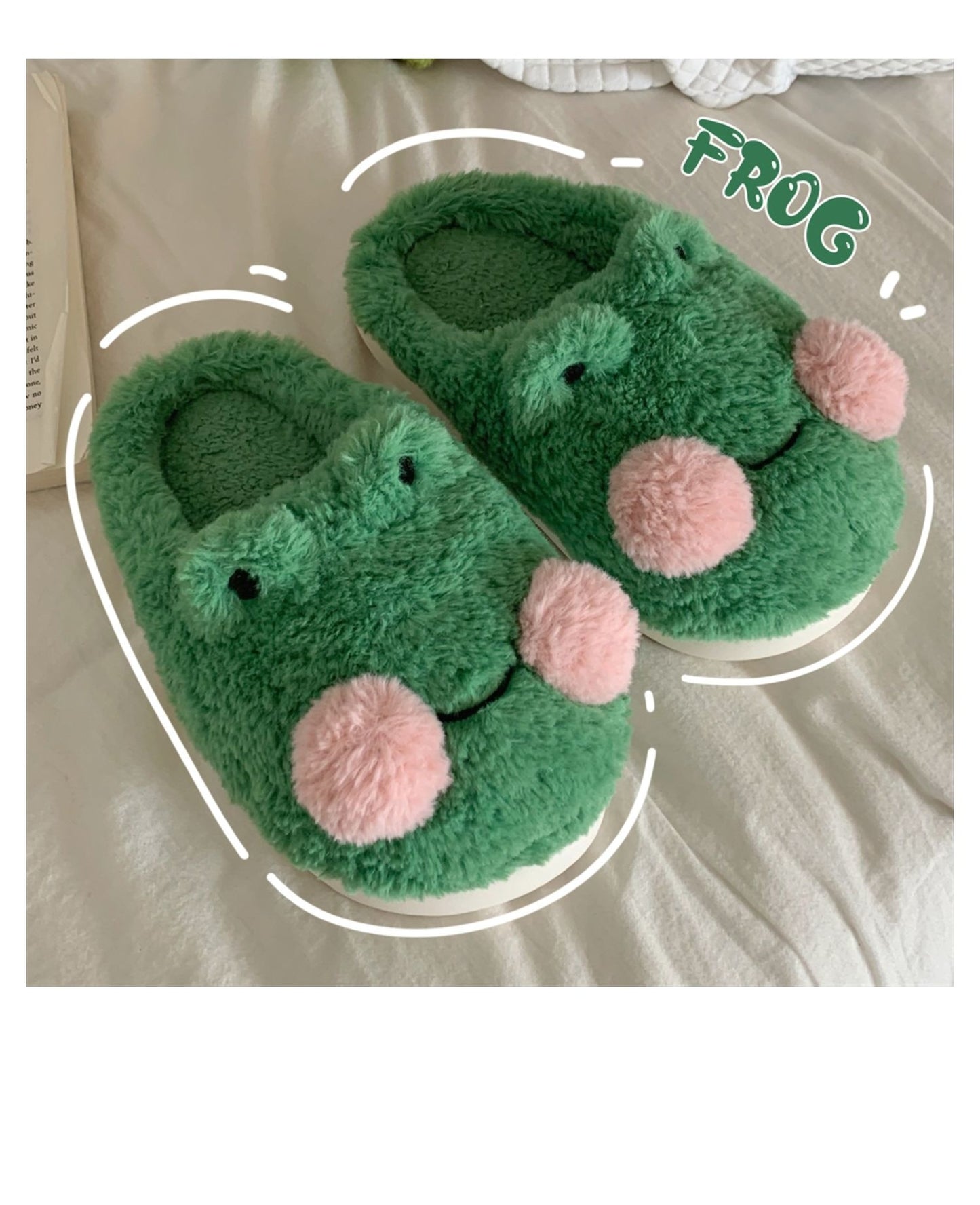 Froggy Slippers