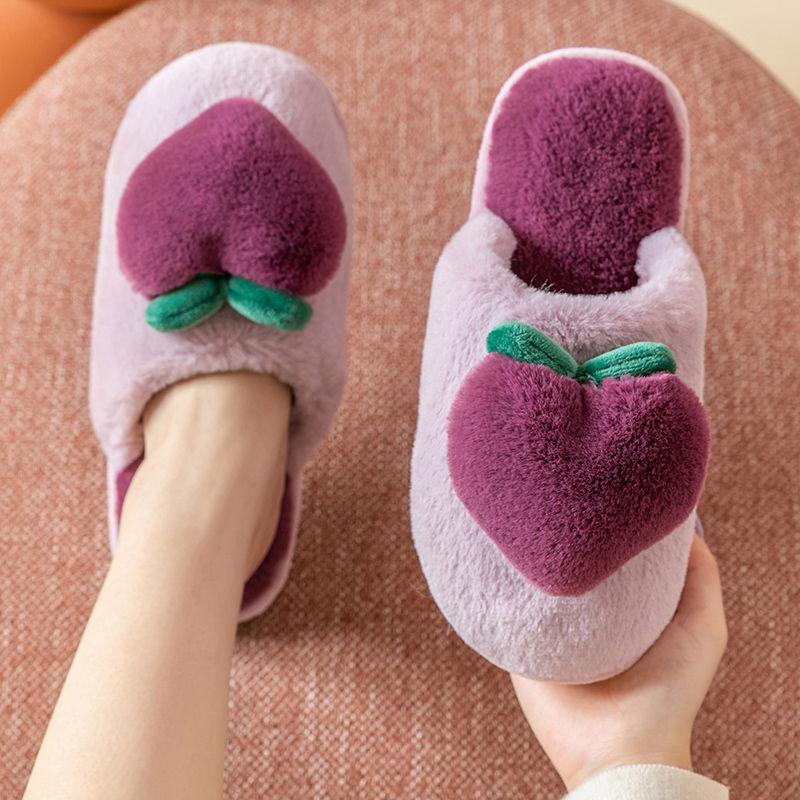 Peach Slippers