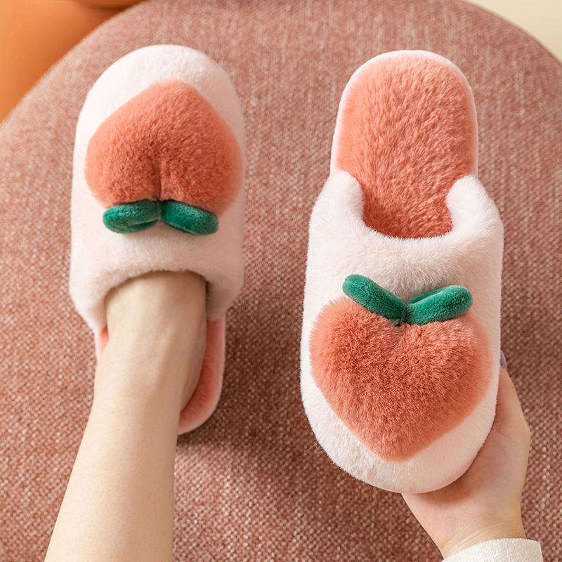 Peach Slippers