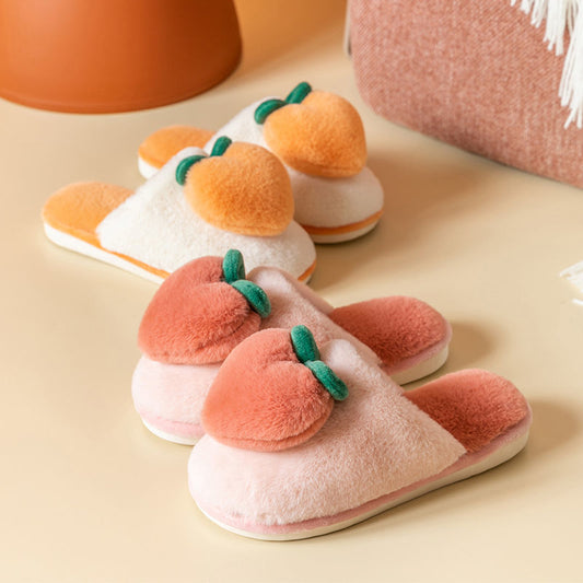 Peach Slippers