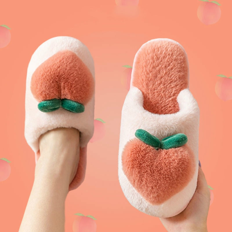 Peach Slippers