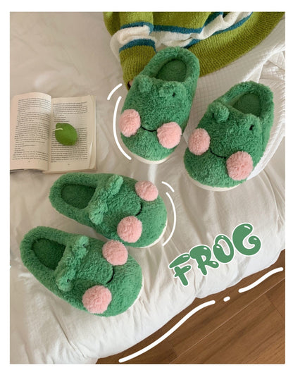 Froggy Slippers