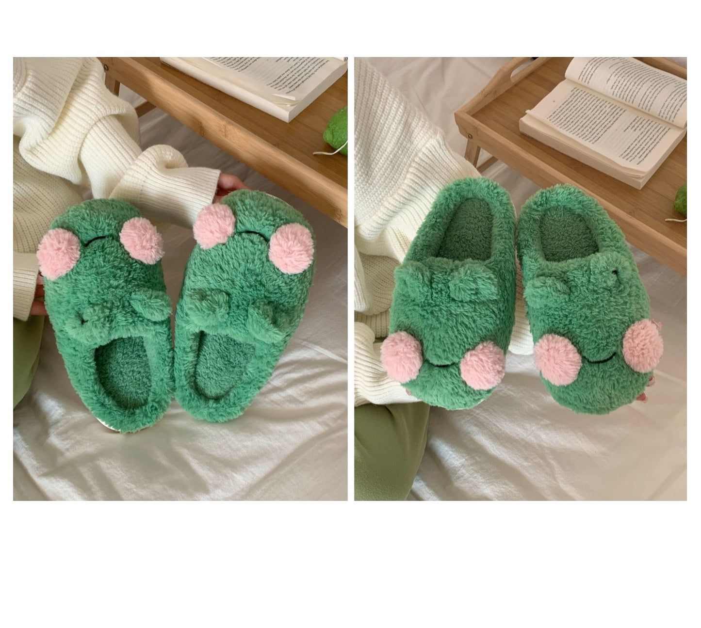 Froggy Slippers