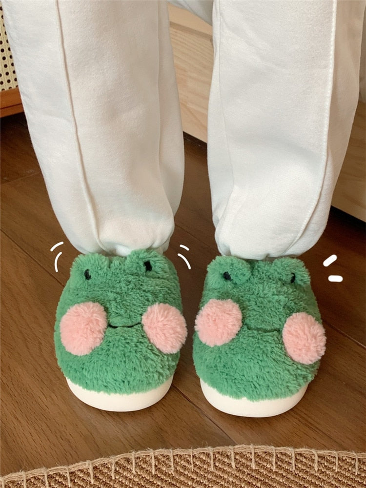 Froggy Slippers