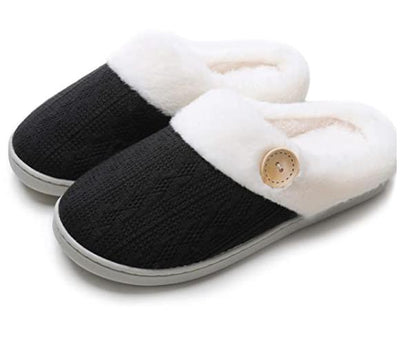 Cable Knit Slippers