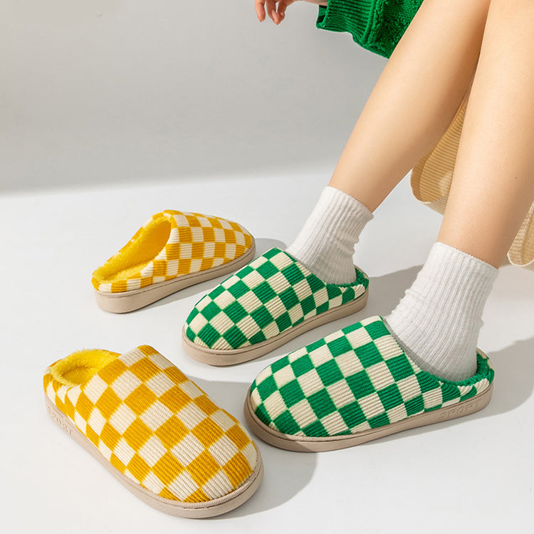 Chequer Slippers