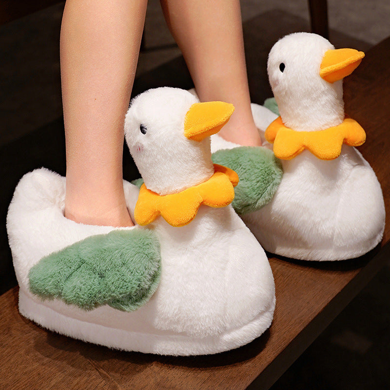 Flower Duck Slippers