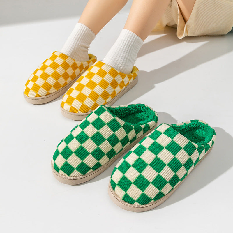 Chequer Slippers