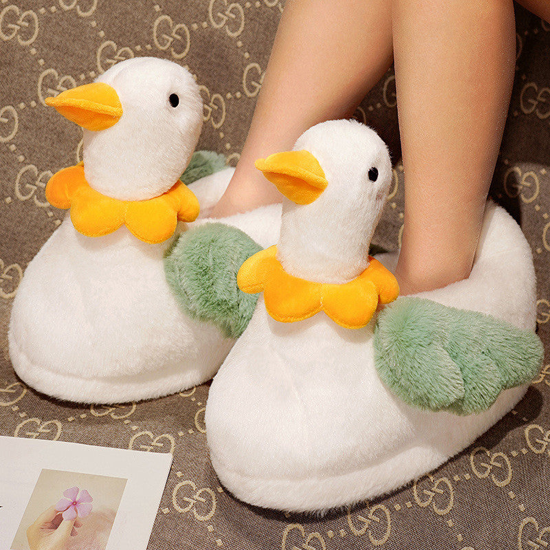 Flower Duck Slippers