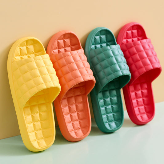 Non-Slip Square Slippers