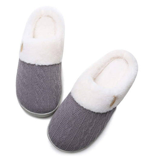 Cable Knit Slippers